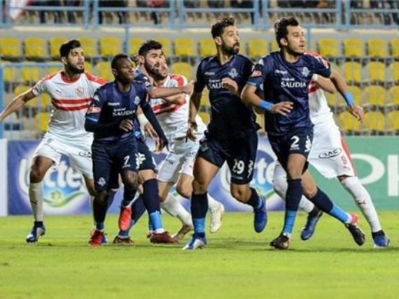 لقاء الزمالك وبيراميدز