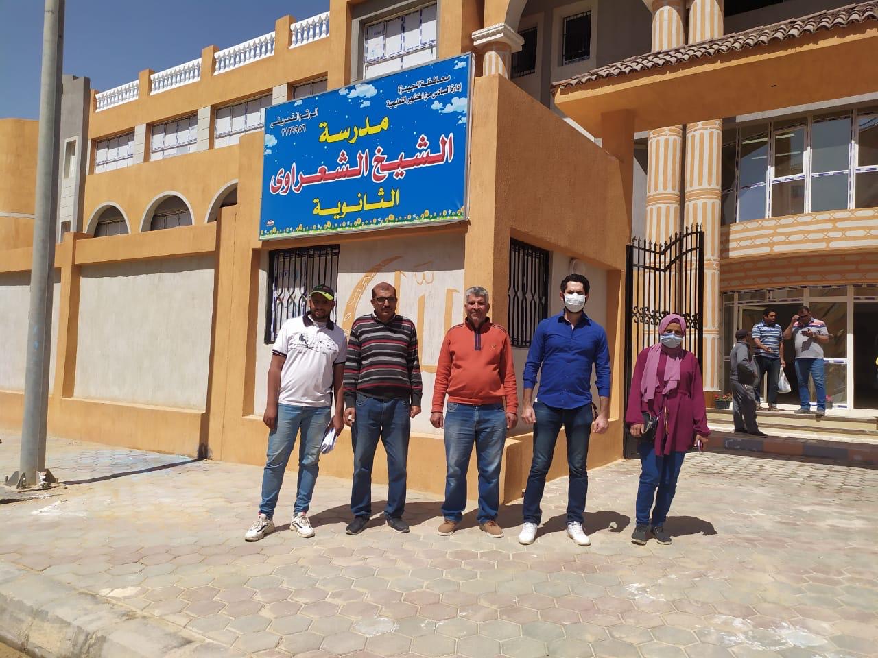  جهاز تنمية مدينة ٦ أكتوبر الجديدة تسلم مبنى مدرسة 