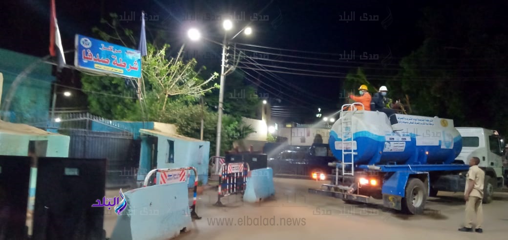  تنفيذ حملات التطهير بالمراكز والأحياء