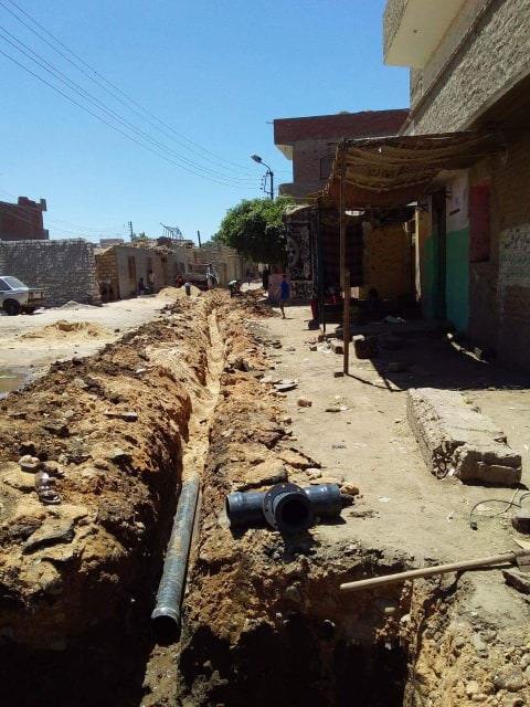  مياه الشرب والصرف الصحى بالمنيا