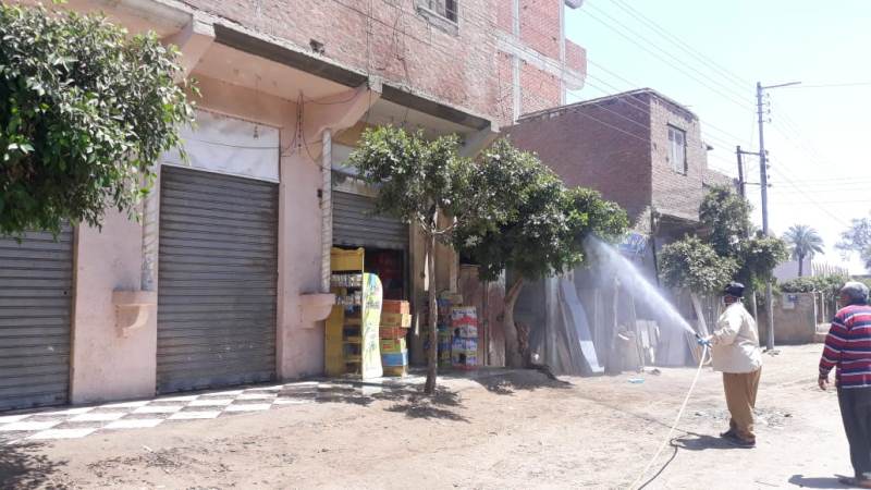 تطهير وتعقيم لمواجهة كورونا 