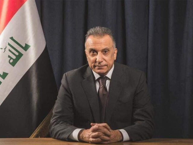 رئيس الوزراء العراقي مصطفى الكاظمي