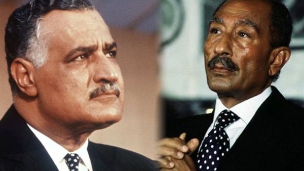 الرئيس السادات والرئيس عبد الناصر