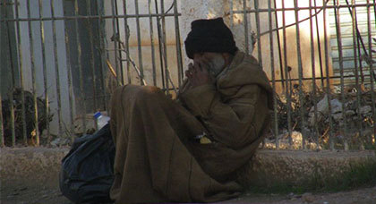 مسن مشرد مسن مشرد