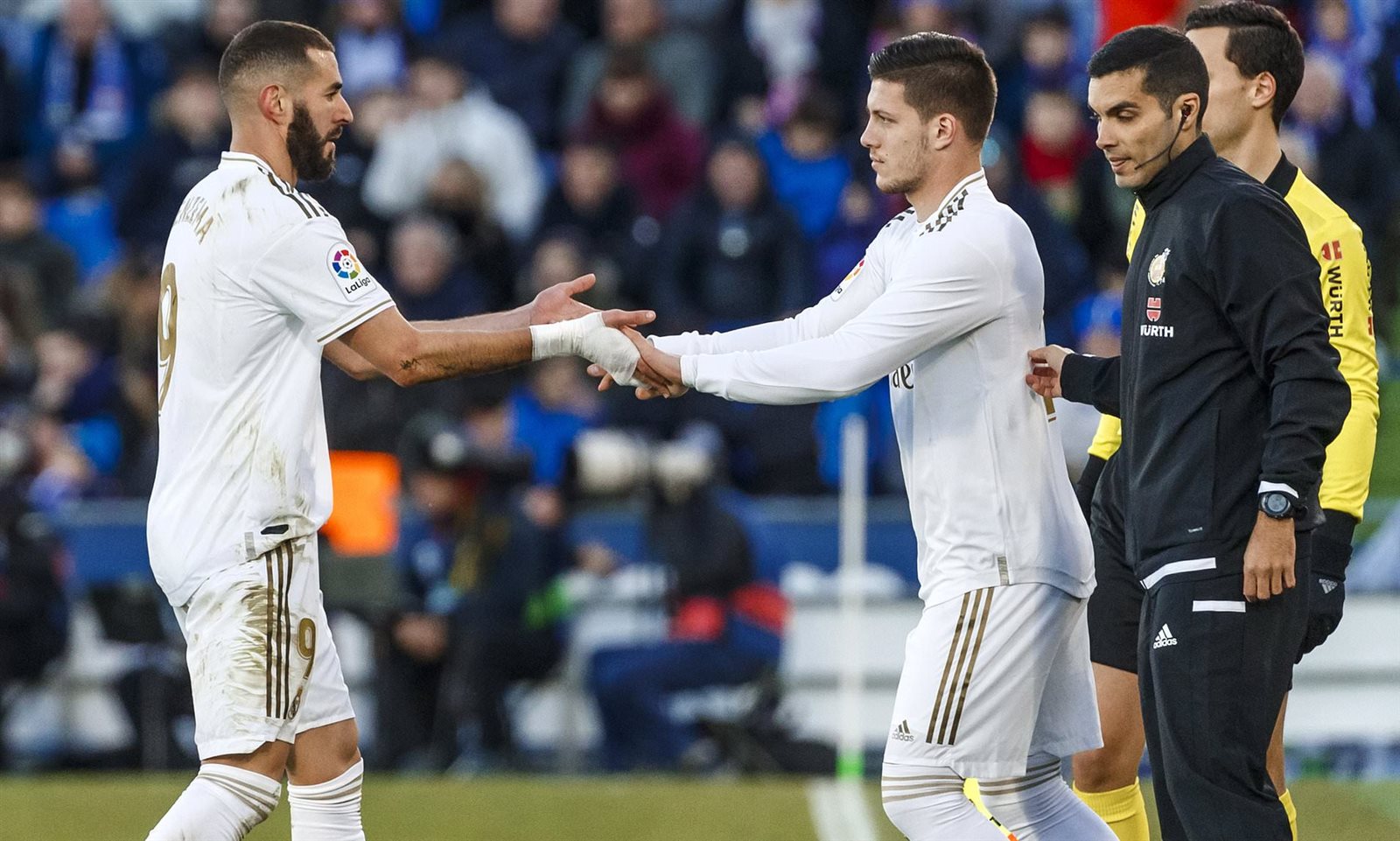 يوفيتش مهاجم ريال مدريد