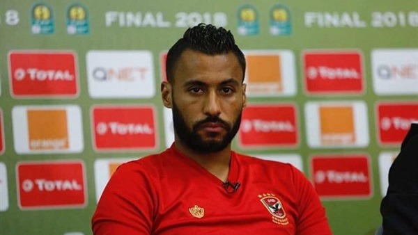 حسام عاشور لاعب النادي الأهلي