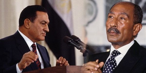 السادات ومبارك