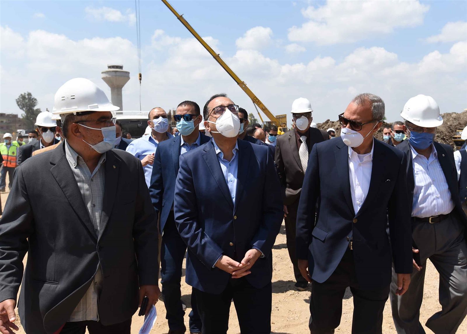 الدكتور مصطفى مدبولي من جولة محافظة القليوبية