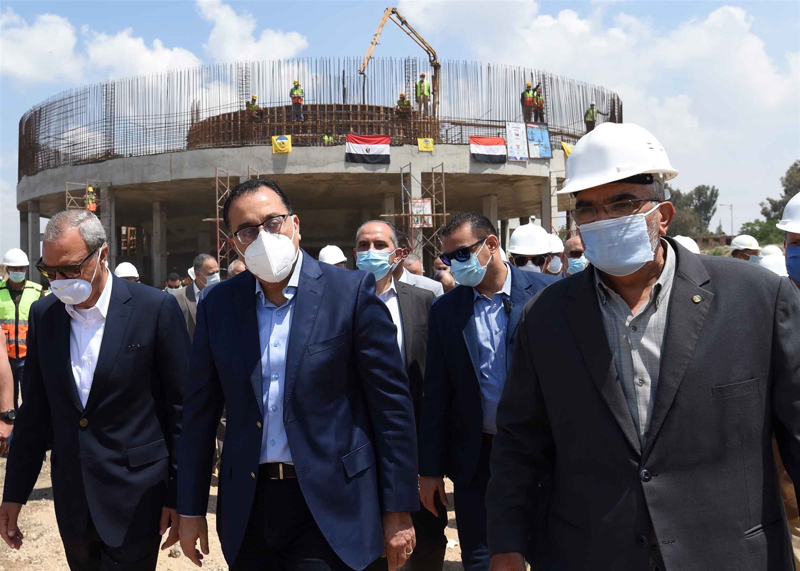 الدكتور مصطفى مدبولي من جولة محافظة القليوبية