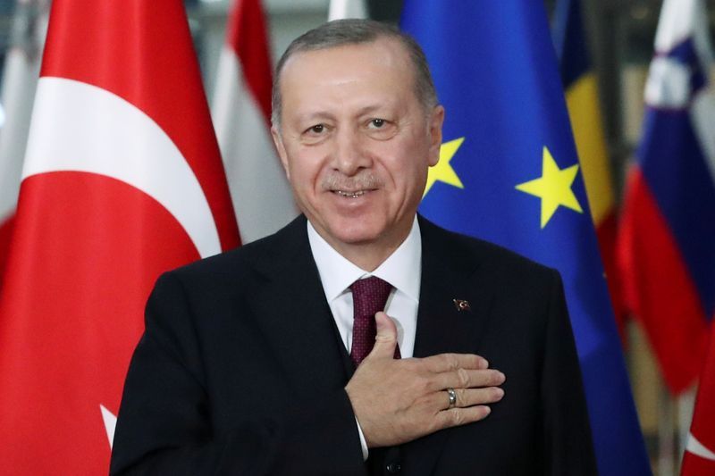 الرئيس التركي رجب طيب اردوغان
