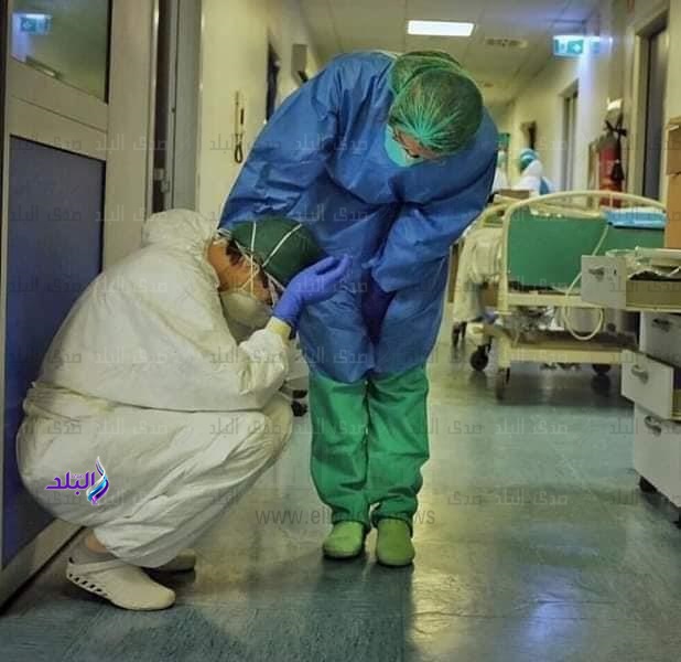 معاناة الأطقم الطبية