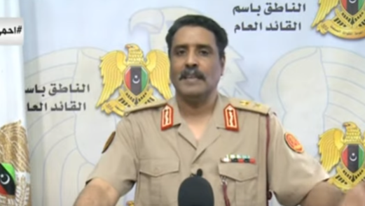  المتحدث باسم الجيش الوطني الليبي