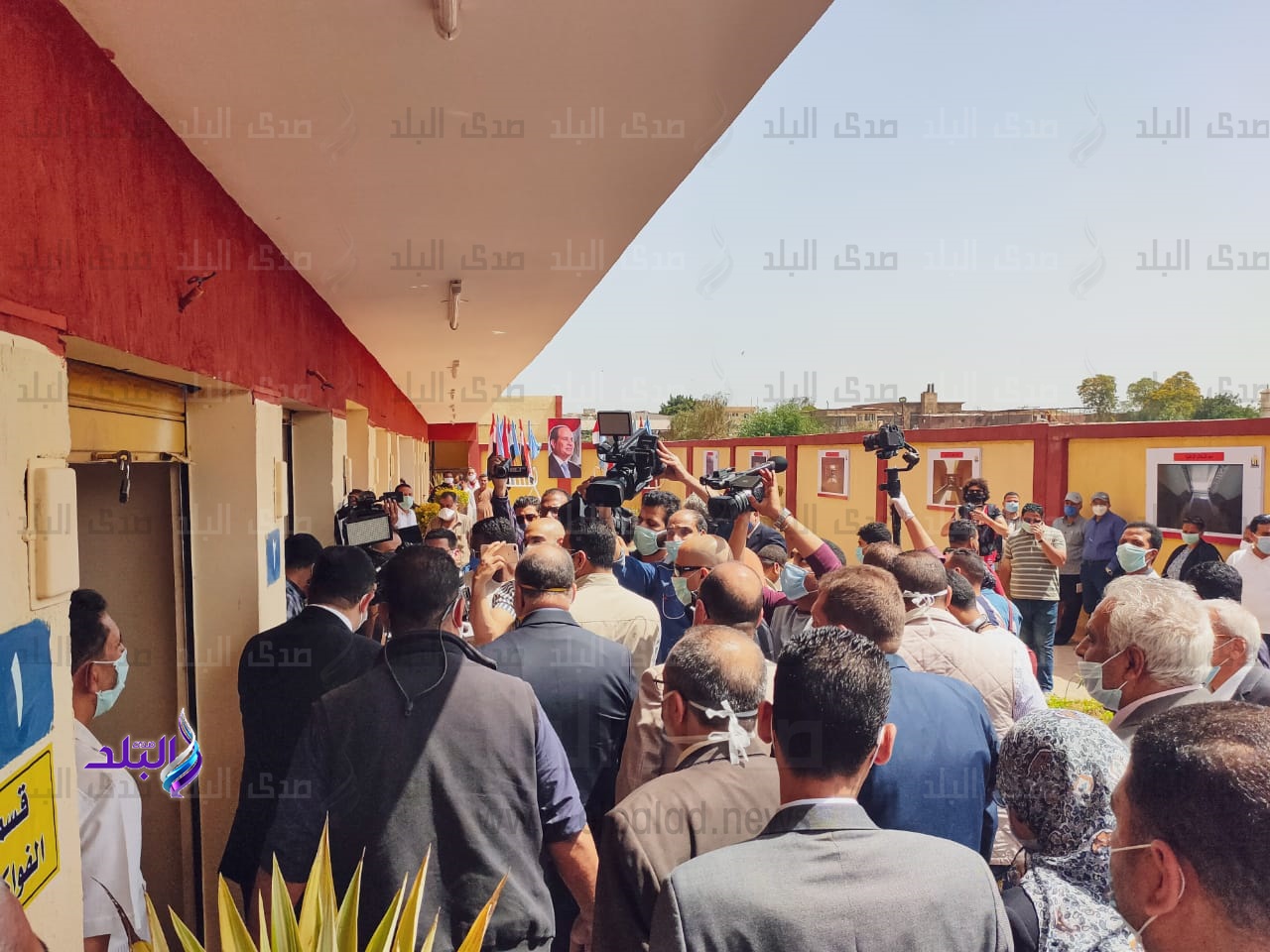 افتتاح سوق الزاوية الحمراء