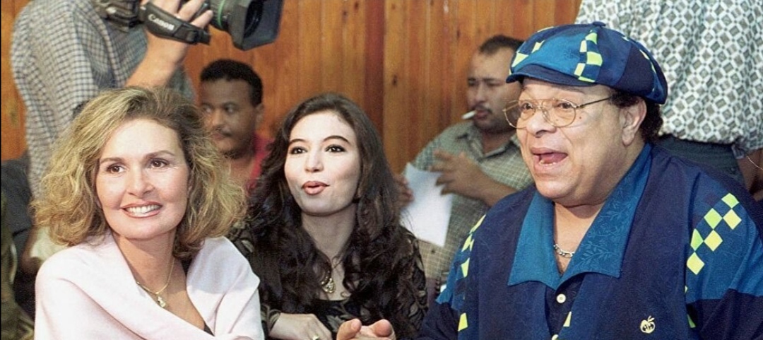 يسرا وإبراهيم نصر 