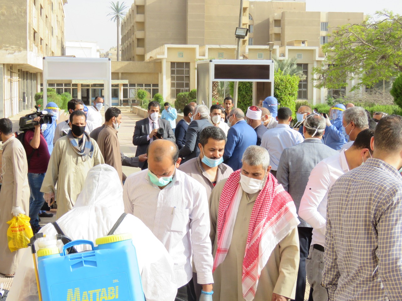 جامعة الأزهر تستقبل الفوج السادس 