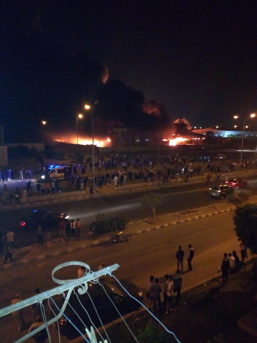 حريق فى مصنع بالعبور