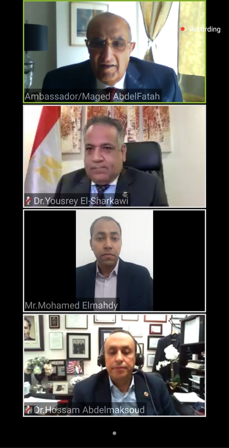 رجال الأعمال المصريين الافارقة