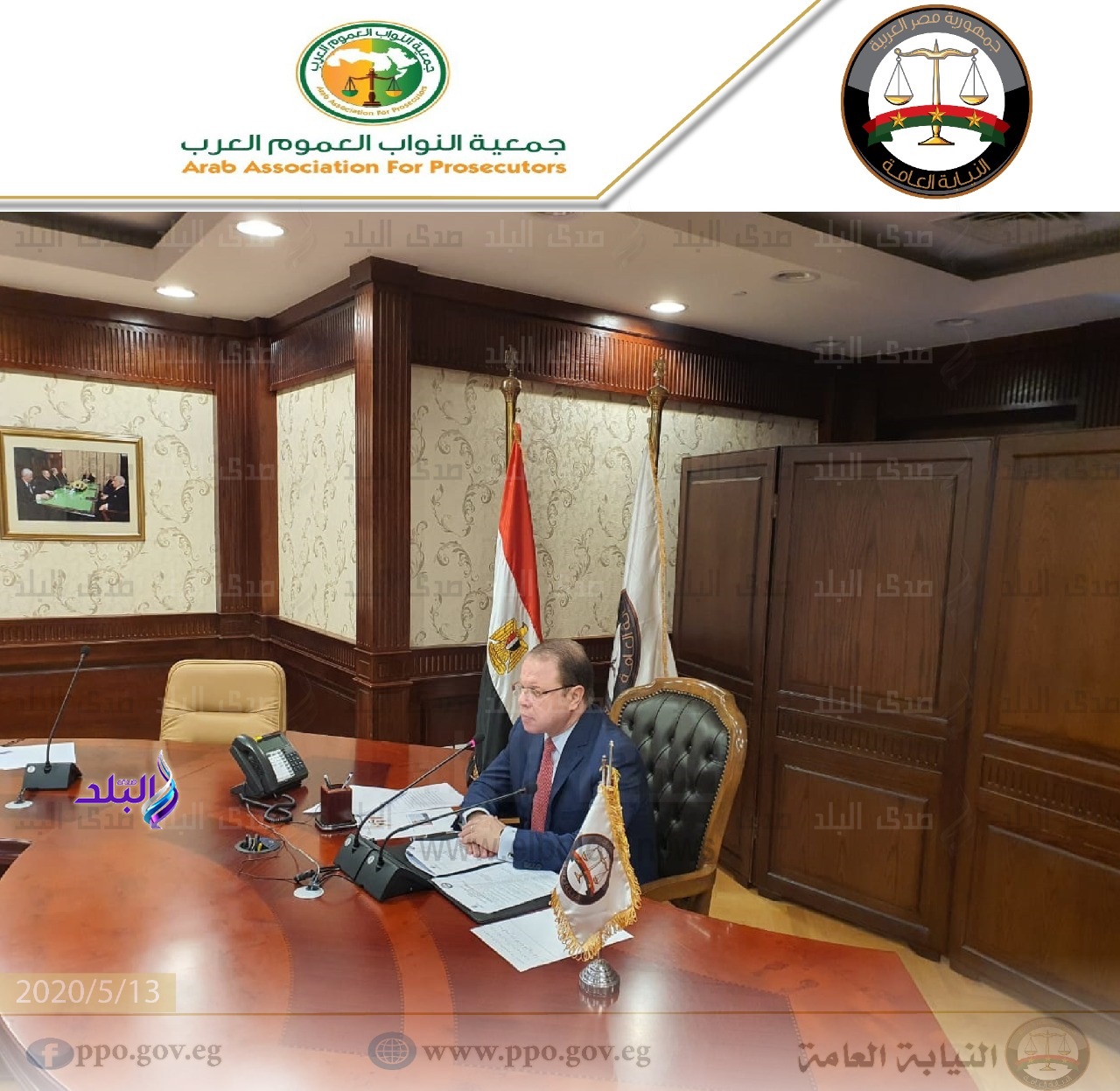 المستشار حمادة الصاوي النائب العام 