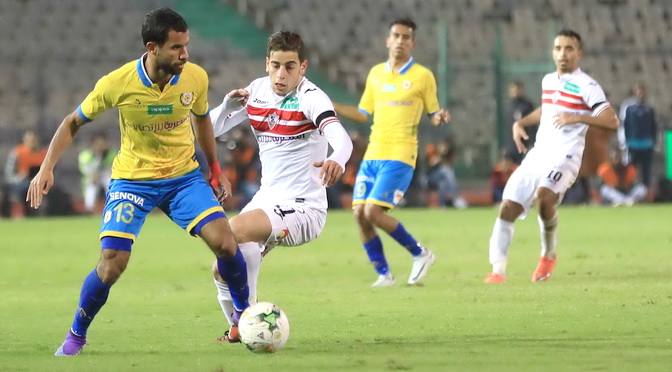 محمد الشامي لاعب النادي الإسماعيلي