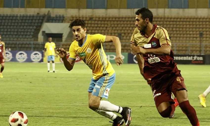 محمد الشامي لاعب النادي الإسماعيلي
