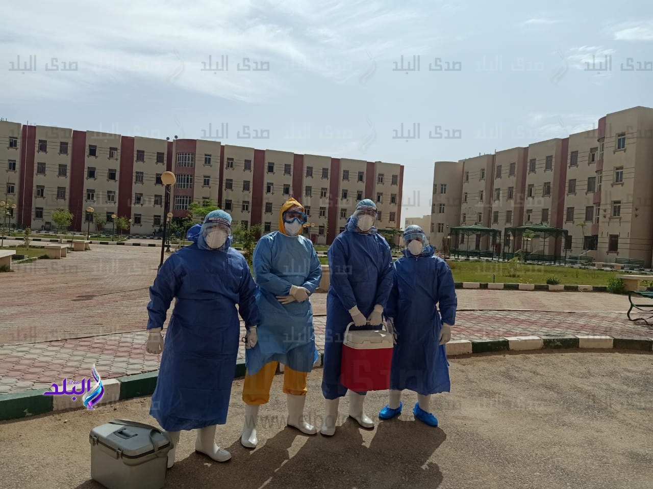 عزل المدينة الجامعية ببني سويف يستقبل 28 حالة