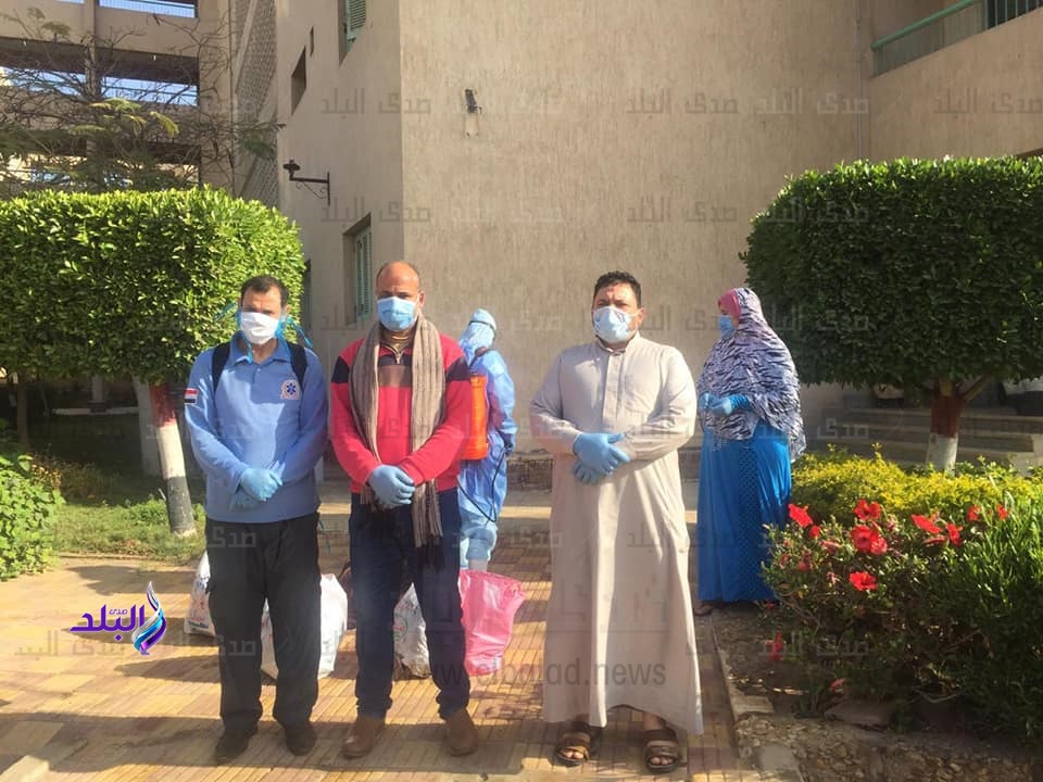 خروج 12 حالة مصابة بـ"كورونا" بعد تعافيهم من عزل كفرالزيات