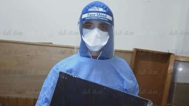  فني يتطوع للعمل بعزل بنها ويتبرع بجهازي أشعة