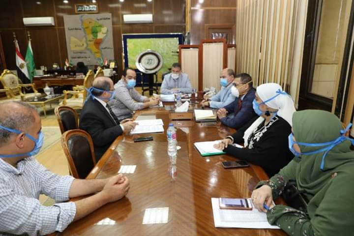 اجتماع محافظ المنوفية 