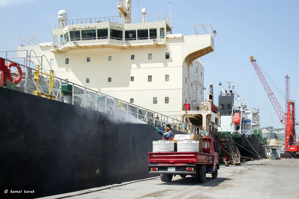 تغقيم ميناء دمياط 