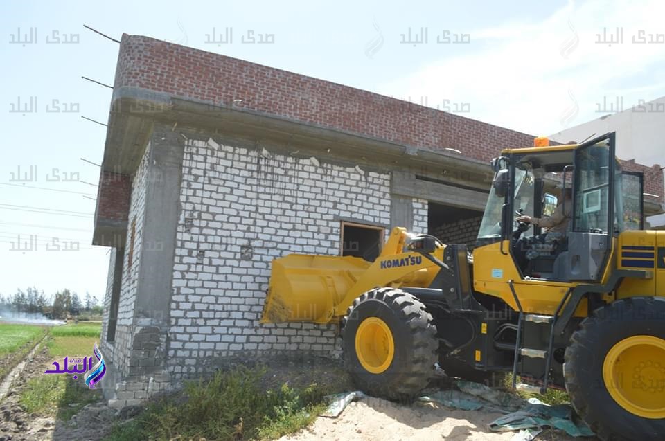 العين الحمرا.. كفر الشيخ تشن حملة مكبرة لإزالة التعديات
