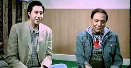 عادل امام و احمد السعدنى