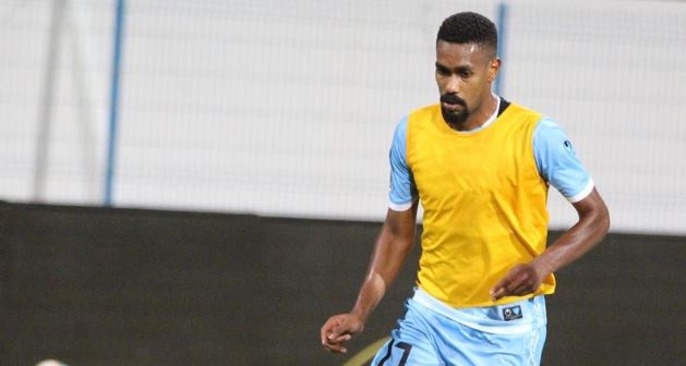 محمد جمال لاعب فريق حتا والمعار إلى صفوف الإمارات