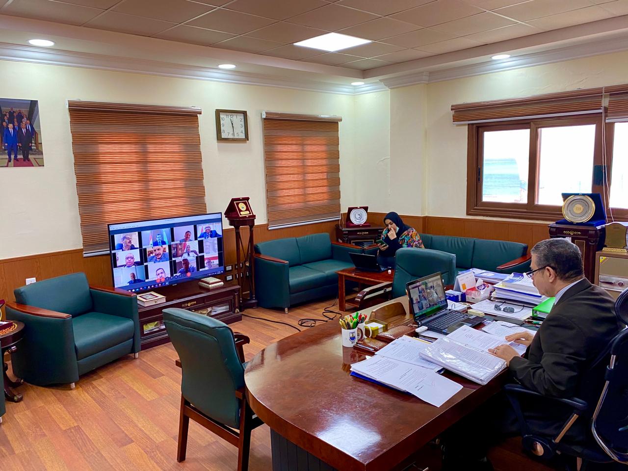 لدكتور مصطفى النجار رئيس جامعة مطروح