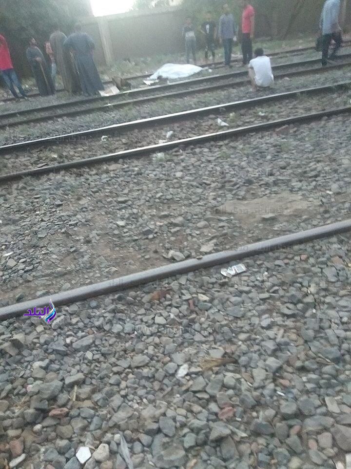 مصرع سيدة تحت عجلات قطار