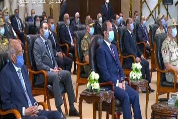 الرئيس السيسي يفتتح بشاير الخير 