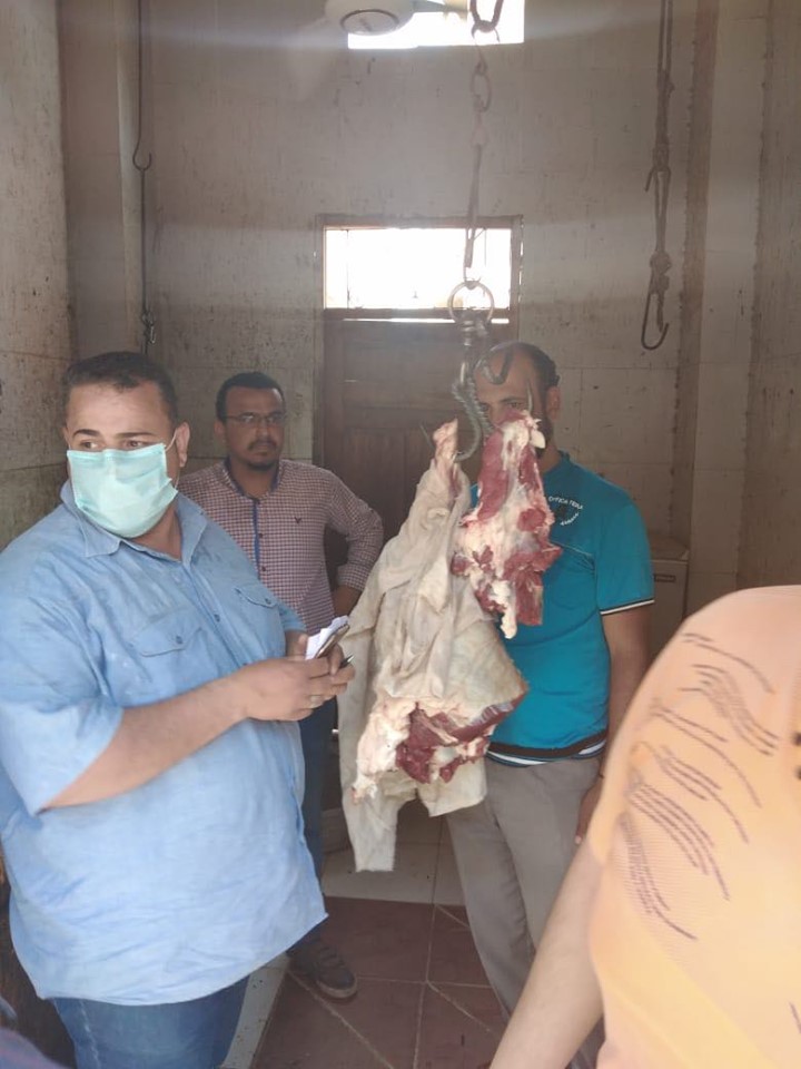 لحوم غير صالحة