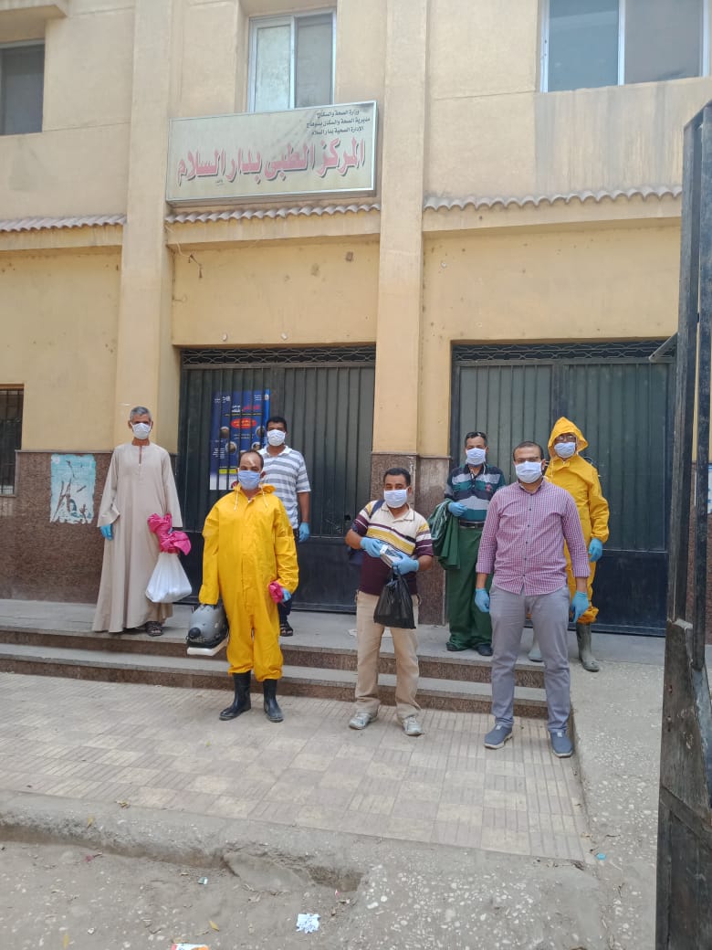 اعمال التطهير والتعقيم 