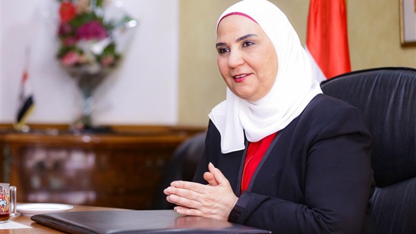 نيفين القباج وزيرة التضامن الاجتماعى