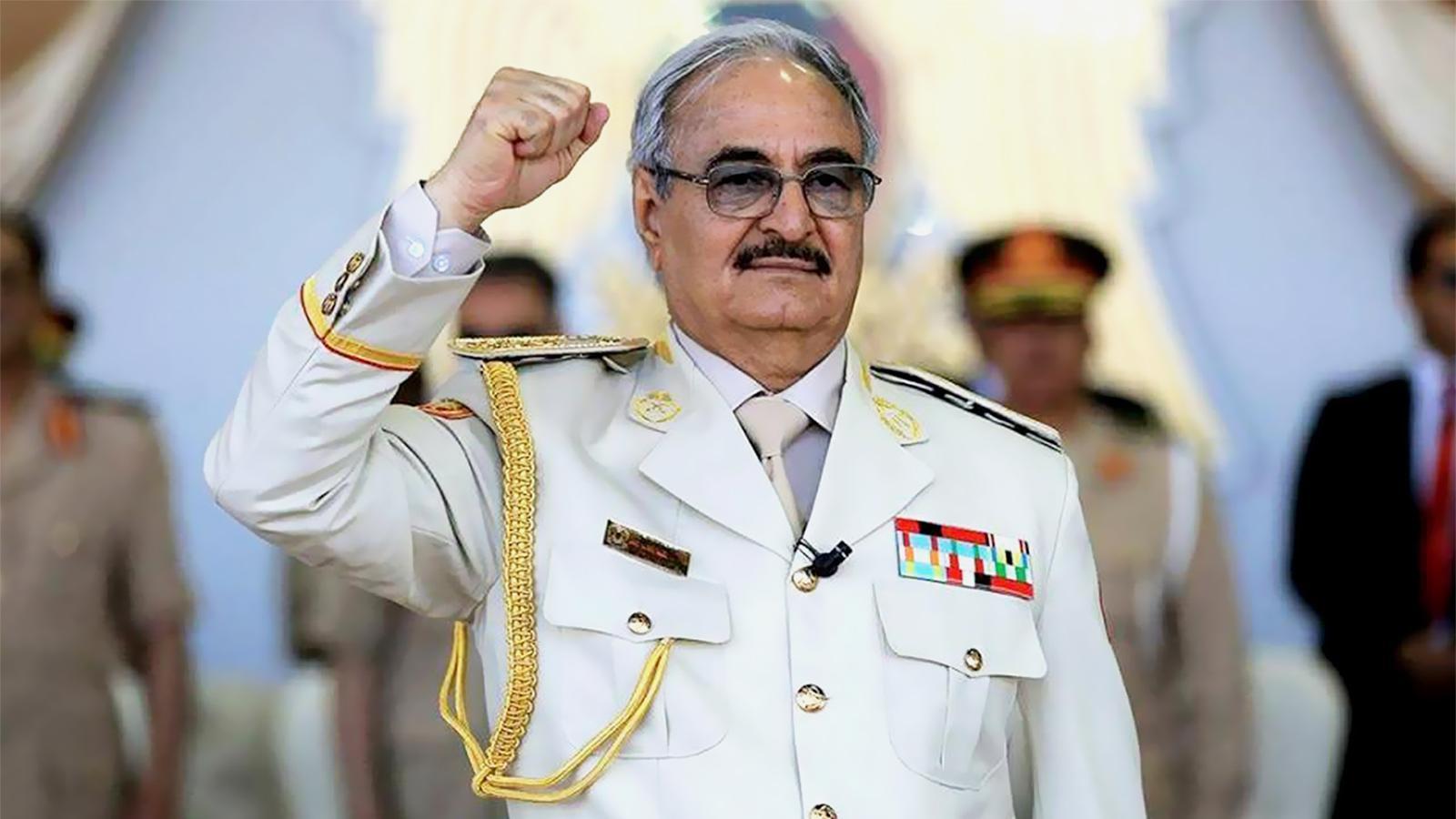 خليفة حفتر قائد الجيش الوطني الليبي