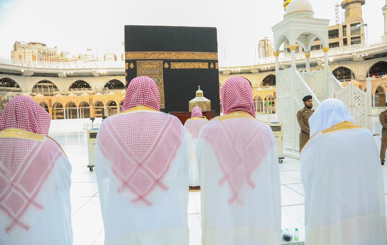 صلاة عيد الفطر من داخل الحرم المكي