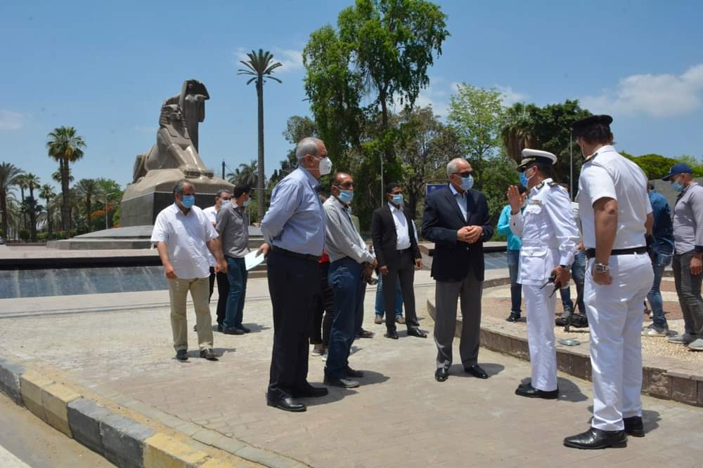 جولة محافظ الجيزة 