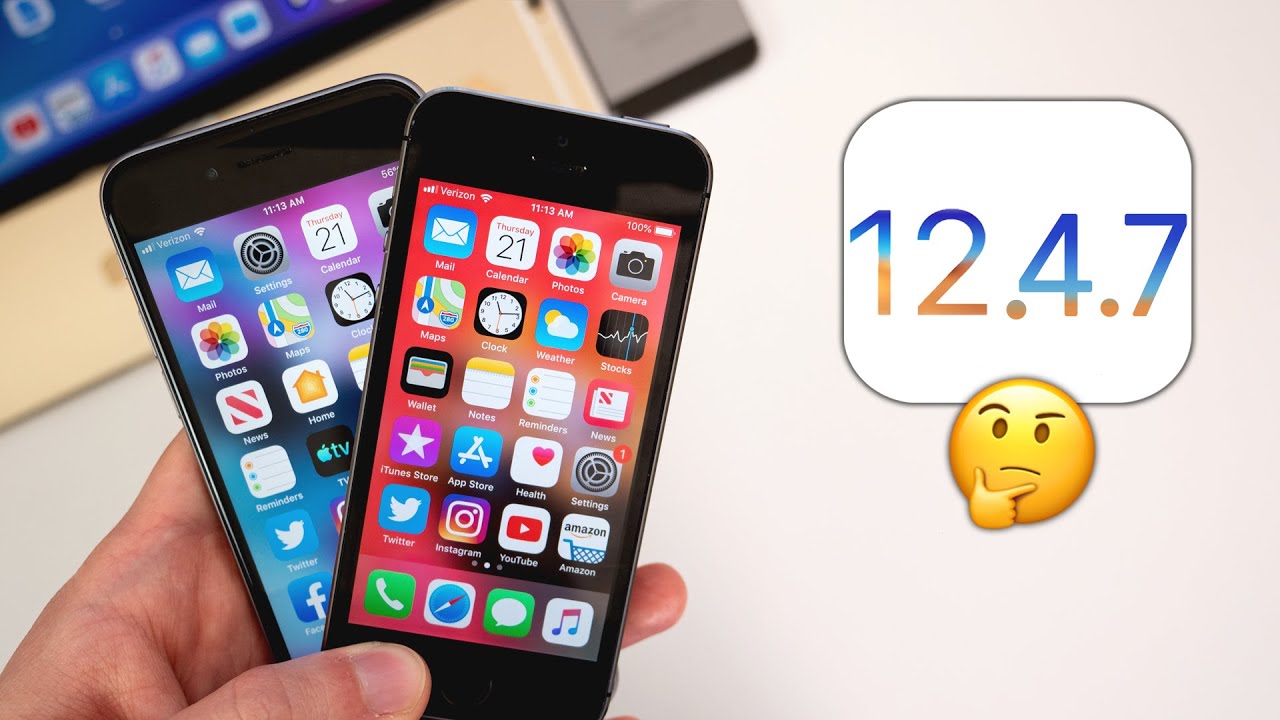 كل ما تريد معرفته عن تحديث iOS 12.4.7