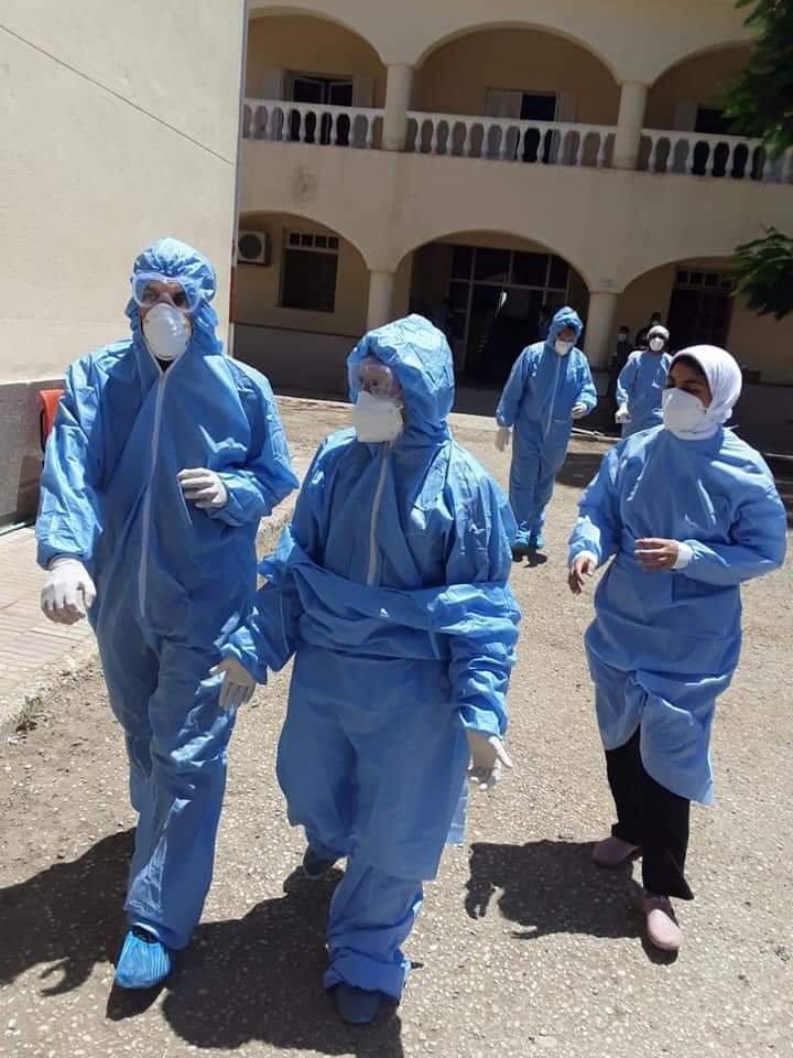 بدء تسجيل ملفات المشتبه إصابتهم بفيروس كورونا بجنوب الاقصر