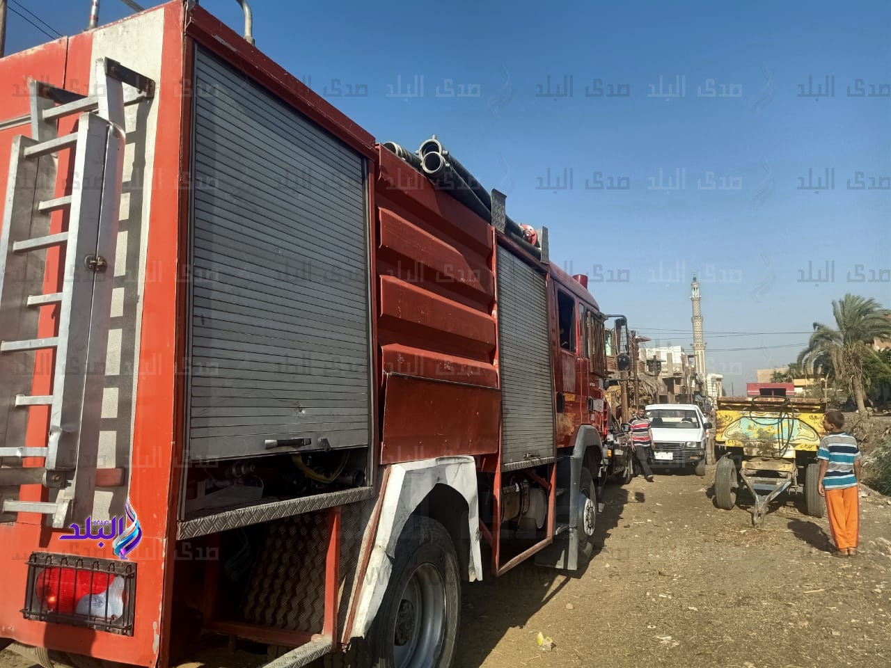 السيطرة على حريق
