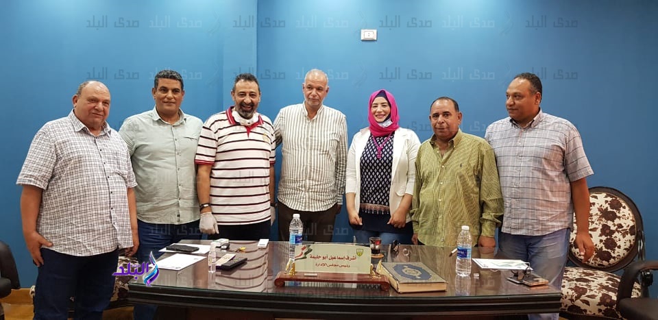 لقاء مجدي عبد الغني مع رؤساء أندية كفر الشيخ