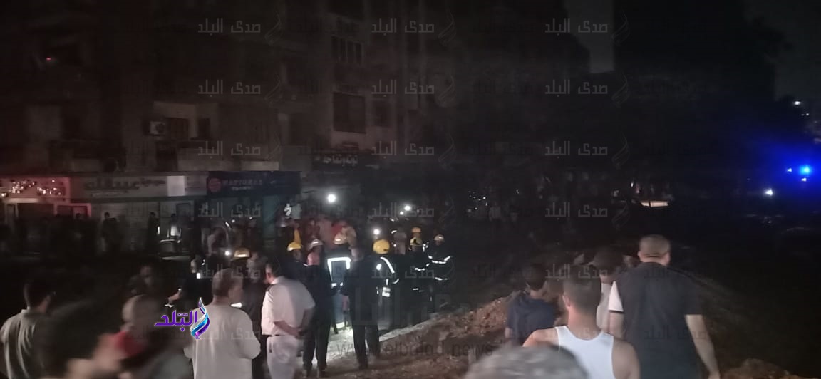 انفجار ماسورة غاز