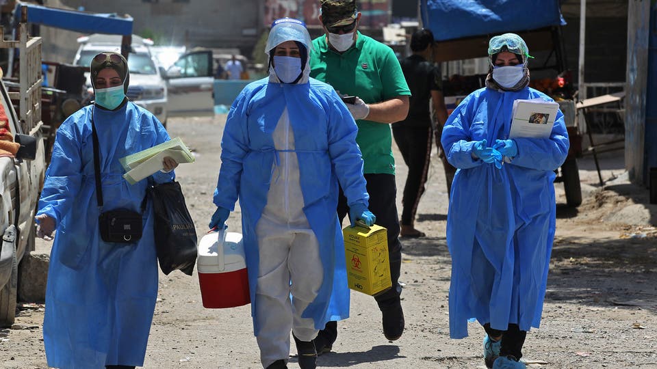 العراق يسجل 322 إصابة جديدة بفيروس كورونا
