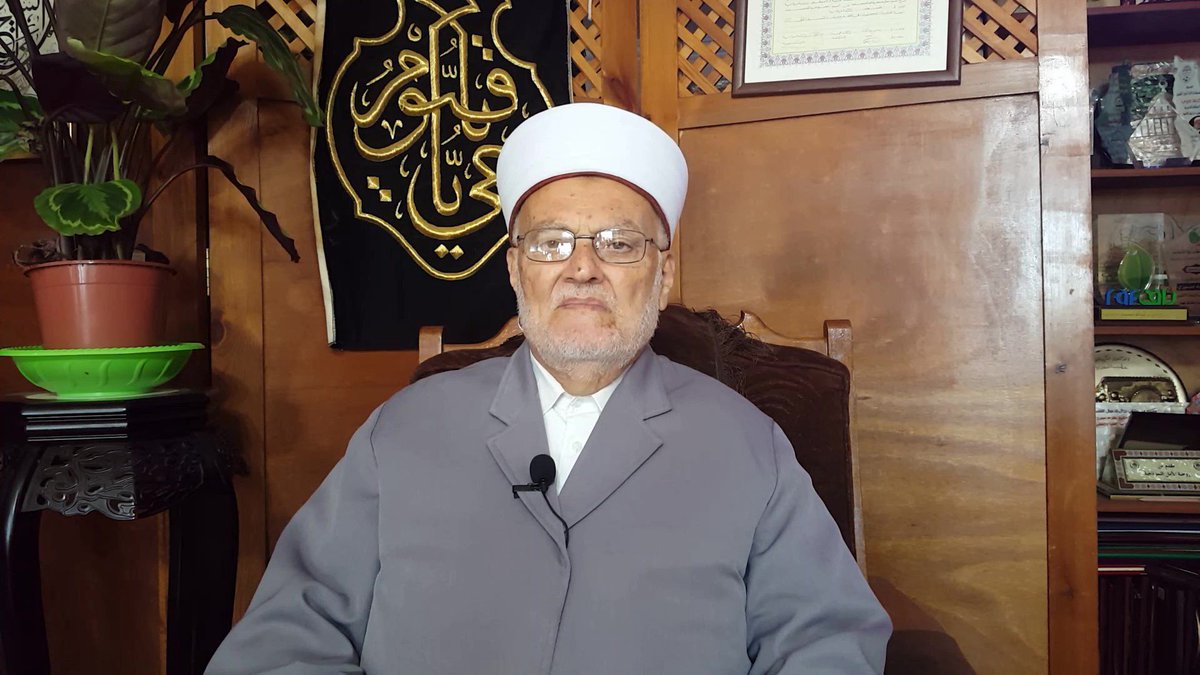 خطيب المسجد الأقصى الشيخ عكرمة صبري