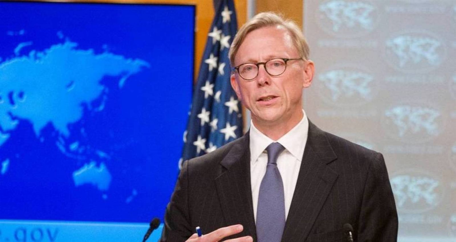 المبعوث الأمريكي الخاص بشأن إيران براين هوك