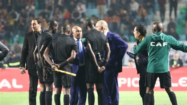 جانب من احداث مباراة الوداد والترجي